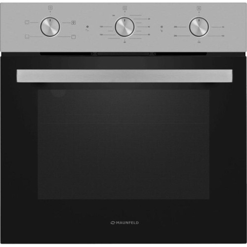 Шкаф духовой электрический MAUNFELD/ Шкаф духовой электрический MAUNFELD AEOC6040S Духовой шкаф, Тип: электрический 60 см, таймер, 3 режима, утапливаемые переключатели, гидролизная очистка, цвет нержавеющая сталь