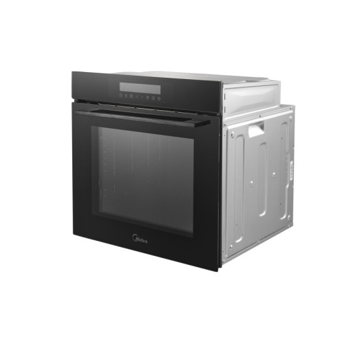 Встраиваемый духовой шкаф Midea/ MDK/Встраиваемый духовой шкаф Midea, 70 литров, сенсорное управление, LCD дисплей, таймер, 8 режимов, каталитическая очистка, съемная дверца, 3 стекла, плавное закрывание SoftClose, телескопические направляющие, термощуп, 