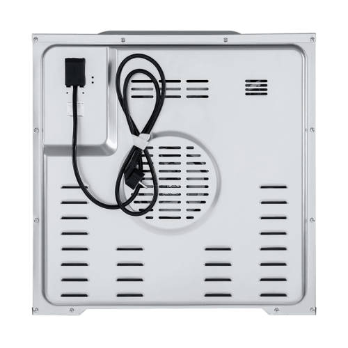 Тип: электрический, 60 см, 76 л, 9 режимов, таймер, комбинированное управление, гриль, конвекция, телескоп, белое стекло