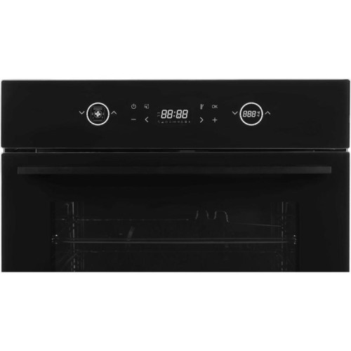 Духовой шкаф Электрический/ Духовой шкаф Электрический Hyundai HEO 6752 BG черное стекло