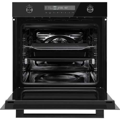 Духовой шкаф Электрический/ Духовой шкаф Электрический Weissgauff EOM 751 PDB Black Edition черный