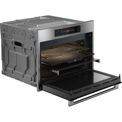 Встраиваемый духовой шкаф ASKO/ Арт. 745550 ; Встраиваемый духовой шкаф ASKO, компактный, 45 см, объем 50 л, TFT дисплей с сенсорными кнопками и поворотным переключателем, 11 режимов приготовления, AirFry, 5 комби-режимов приготовления с СВЧ, 116 автомати