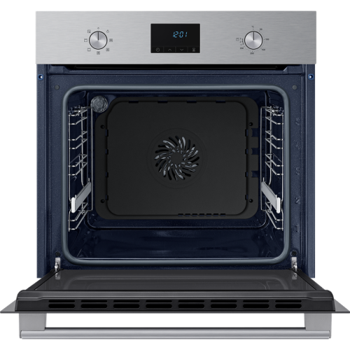 Встраиваемый духовой шкаф Samsung/ Встраиваемый духовой шкаф Samsung NV68A1145RS/WT Духовой Шкаф NV3300A с конвекцией, 68 л, 595 x 595 x 570 мм, черный/нержавеющая сталь
