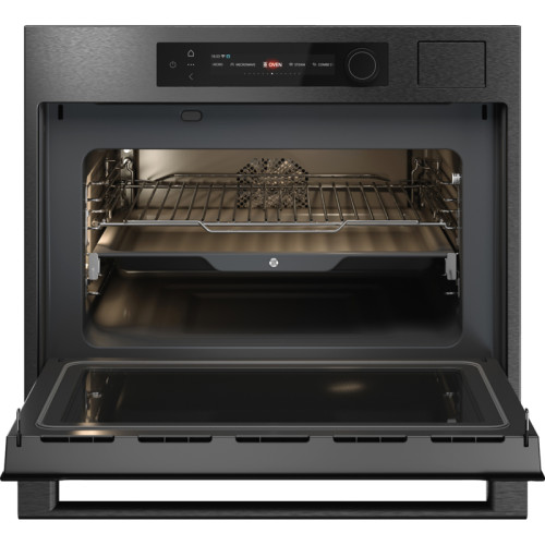 Встраиваемый духовой шкаф ASKO/ Арт. 745641 ; Встраиваемый духовой шкаф ASKO, компактный, 5-в-1, 45 см, объем 51 л, TFT дисплей с сенсорными кнопками и поворотным переключателем, 11 режимов приготовления, AirFry, технология парогенерации Geyser Steam, 6 р