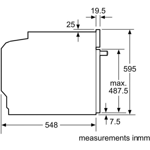 Духовой шкаф Электрический/ Духовой шкаф Электрический Bosch Serie 4 HUA736EV0T белый