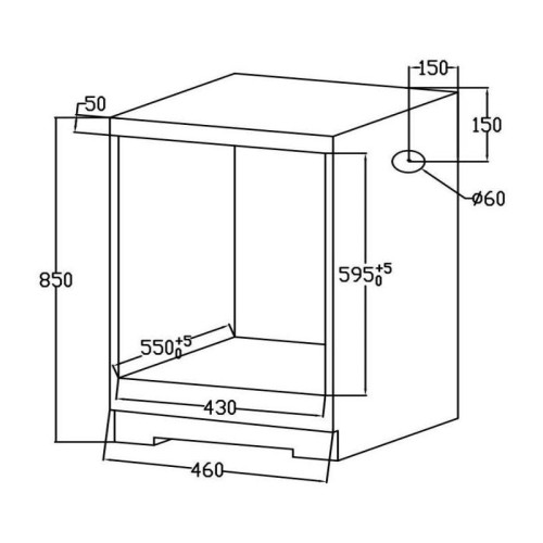 Духовой шкаф Электрический/ Духовой шкаф Электрический Weissgauff EOY 451 PDB черный