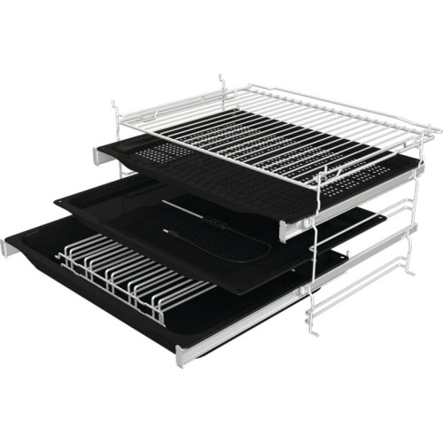 Духовой шкаф Gorenje/ Духовой шкаф Gorenje, полезный объем 77 л, сенсорный программатор IconLED+, Wi-Fi управление, двойное освещение, многоуровневое приготовление, PerfectGrill, SteamAssist, телескопическое направляющие на 2-х уровнях, термощуп, максимал