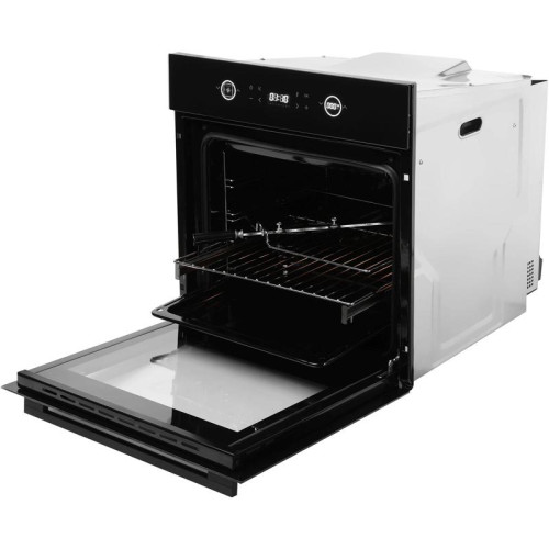 Духовой шкаф Электрический/ Духовой шкаф Электрический Hyundai HEO 6752 BG черное стекло