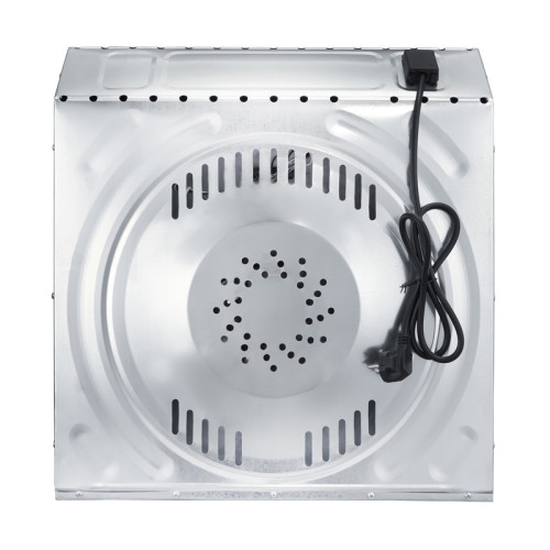 Встраиваемый духовой шкаф/ Crystal, 59.8 х 59.5 x 56 см, 7 режимов нагрева, гриль, LED дисплей белого цвета, таймер, телескопические направляющие одного уровня, Soft Close, черный