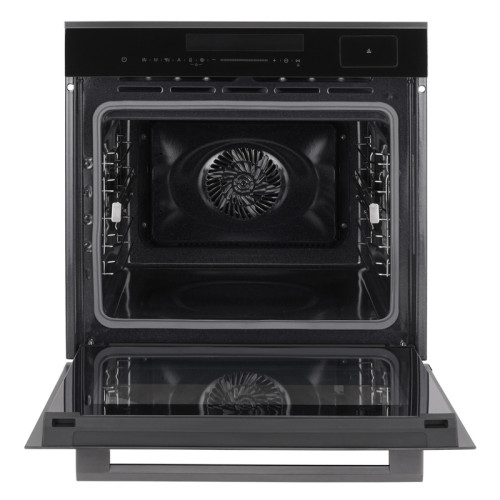 Электрический духовой шкаф KORTING/ Электрический духовой шкаф KORTING, 60 см, Spectrum, пар, 30-250 градусов, объем 72 л, сенсорное управление, LED дисплей белого цвета, 15 режимов, 11 автоматических программ, телескопические направляющие (на 1 уровень),