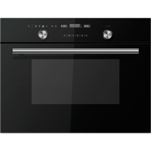 Компактный духовой шкаф Midea/ MDK/Компактный мультиф. духовой шкаф с функцией СВЧ, электронный сенсорный  программатор, утапл., переключатели, Информативный LCD-дисплей, 7 режимов: 4 режима духового шкафа + 3 комб., режима с СВЧ, 13 авт., программ пригот