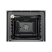 592x592x608 mm, 73 L, 10 cooking functions, hydrolysis cleaning, steaming, color: black
