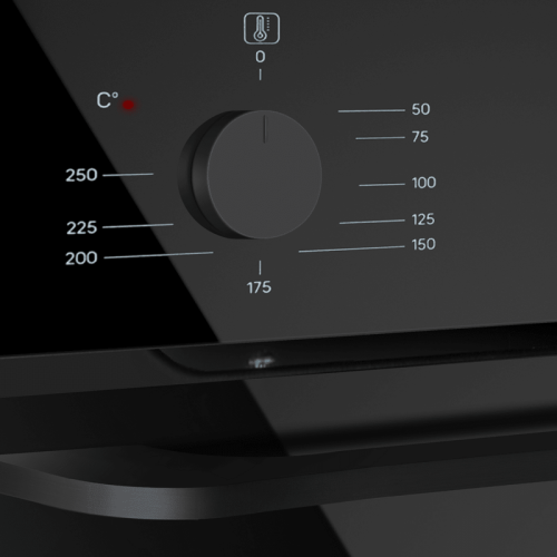 Тип: электрический, 60 см, 76 л, 9 режимов, таймер, комбинированное управление, гриль, конвекция, телескоп, черное стекло