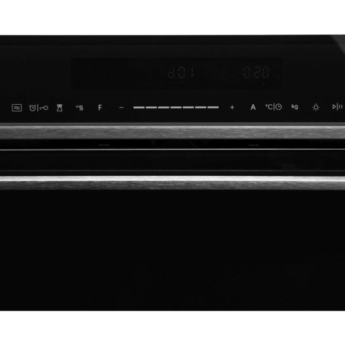 Духовой шкаф Электрический/ Духовой шкаф Электрический Hyundai HMEO 6780 DX черное стекло/серебристый