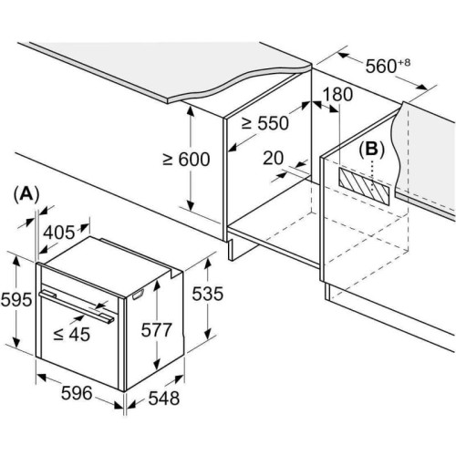 Духовой шкаф Электрический/ Духовой шкаф Электрический Neff B64FS31N0 черный/нержавеющая сталь