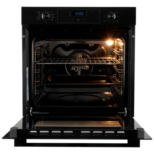 Встраиваемый духовой шкаф Delonghi/ Встраиваемый духовой шкаф Delonghi, объем 60 л, 9 режимов, конвекция, таймер, цвет черный