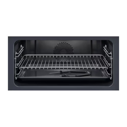 Встраиваемый духовой шкаф Electrolux/ Компактный духовой шкаф с СВЧ, 45 см, 43 л, 22 режима, черный цвет