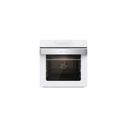 Встраиваемые электрические духовки GORENJE/ 60 см, 77 л, 11 режимов, Тип очистки: паром AquaClean, Телескопические направляющие: на 1 уровне, белый цвет
