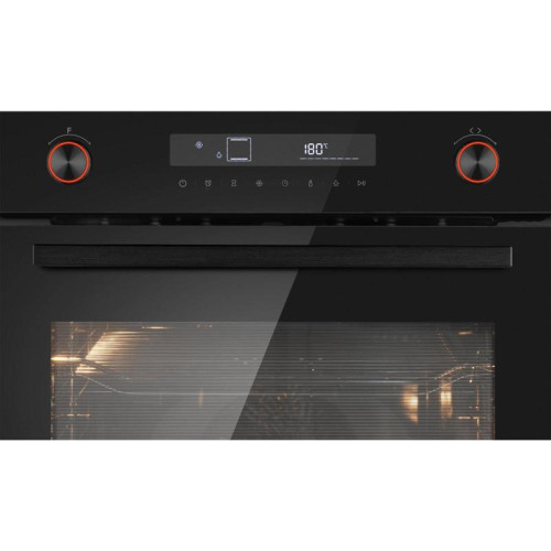 Духовой шкаф Электрический/ Духовой шкаф Электрический Weissgauff EOM 741 PDB Black Edition черный