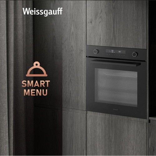 Духовой шкаф Электрический/ Духовой шкаф Электрический Weissgauff EOM 741 PDB Black Edition черный