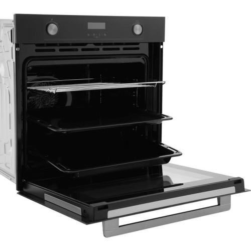 Духовой шкаф Электрический/ Духовой шкаф Электрический Hyundai HEO 6772 BG черный