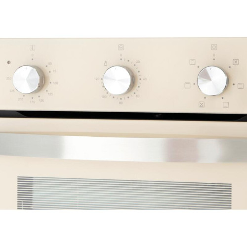 Шкаф духовой электрический MAUNFELD EOEC516BG/ 448х546х595 мм, Независимый тип установки, класс энергопотребления А,  7 основных режимов,  механическое управление, двойное стекло дверцы, металлическая ручка дверцы, холодный фронт, объем 51 л, конвекция, г