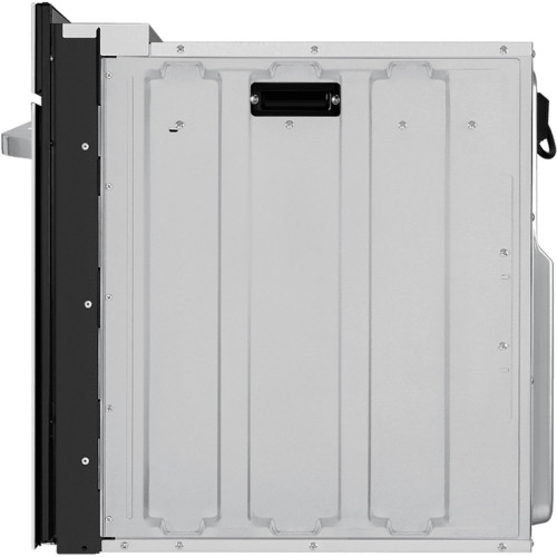 Встраиваемый духовой шкаф, электрический, 76 л, 13 режимов, сенсорное управлени, гидролизная очистка, гриль, конвекция, таймер, телескопические направляющие, дисплей, белое стекло