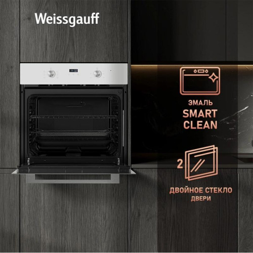 Духовой шкаф Электрический/ Духовой шкаф Электрический Weissgauff EOM 362 PDW белый
