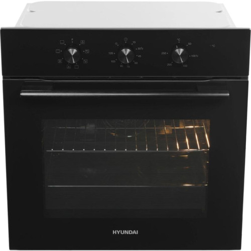 Духовой шкаф Электрический/ Духовой шкаф Электрический Hyundai HEO 66412 BG черный