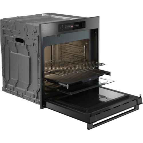 Встраиваемый духовой шкаф ASKO/ Арт. 745581 ; Встраиваемый духовой шкаф ASKO, 60 см, объем 71 л, TFT дисплей с сенсорными кнопками и поворотным переключателем, 11 режимов приготовления, AirFry, 5 режимов приготовления с СВЧ, 116 автоматических программ, т