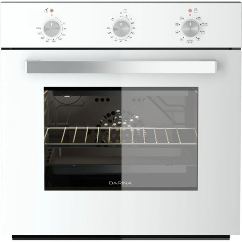 Духовой шкаф Электрический/ Духовой шкаф Электрический Darina 1U BDE 111 707 W белый/белый