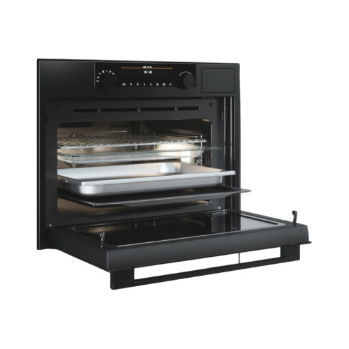 Компактный духовой шкаф ASKO/ Арт. 742131 ; Компактный духовой шкаф ASKO с функцией пароварки и СВЧ, мощность микрроволн 1000Вт,объем духовки 50л,1 съемные направляющие,TFT Matrix,