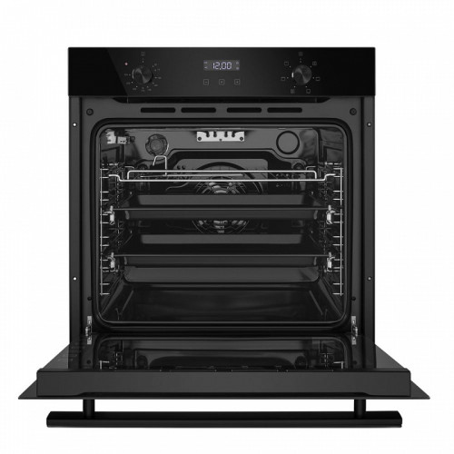 Шкаф духовой электрический MAUNFELD/ Шкаф духовой электрический MAUNFELD  EOEM.769B3 электрический, ширина 60 см, механическое управление, 76 л., конвекция, гриль, дисплей, черный цвет