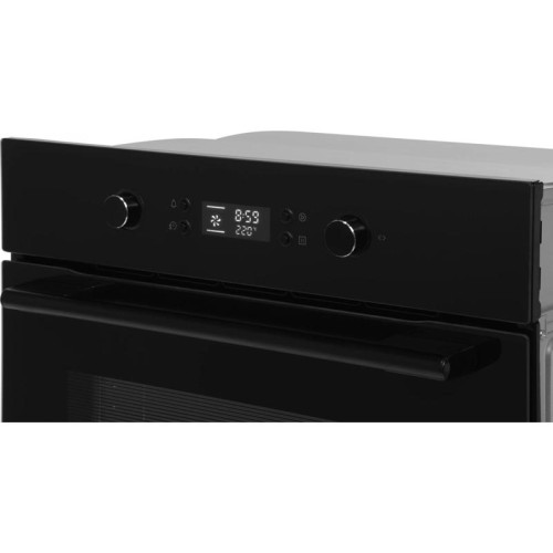 Духовой шкаф Электрический/ Духовой шкаф Электрический Hyundai HEO 6650 BG черный