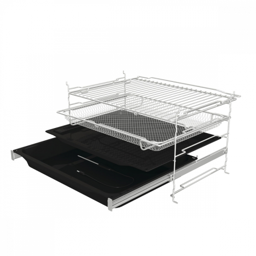 Духовой шкаф Gorenje/ Духовой шкаф Gorenje, 77 л, макс. температура 300 градусов, комбинированное управление, TFT-дисплей, SteamAssist PRO, Wi-Fi, динамическая система охлаждения, быстрый нагрев, энергоэффективность А+, цвет черный