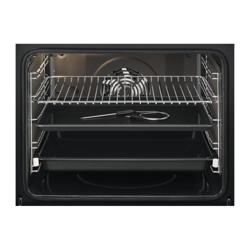 Встраиваемый духовой шкаф ELECTROLUX/ Встраиваемый духовой шкаф ELECTROLUX EOE5C71Z Встраиваемый духовой шкаф с паром, 60 см, каталитическая очистка, 72 л, 9 режимов, черный цвет