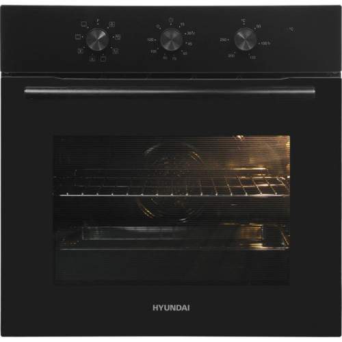 Духовой шкаф Электрический/ Духовой шкаф Электрический Hyundai HEO 66412 BG черный
