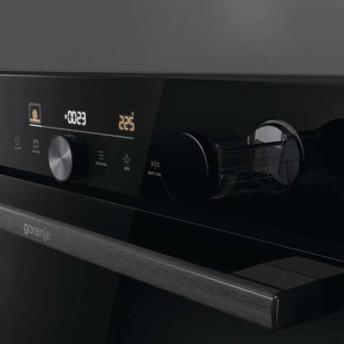 Духовой шкаф Gorenje/ Духовой шкаф Gorenje, полезный объем 77 л, сенсорный программатор IconLED+, Wi-Fi управление, двойное освещение, многоуровневое приготовление, PerfectGrill, SteamAssist, телескопическое направляющие на 2-х уровнях, термощуп, максимал