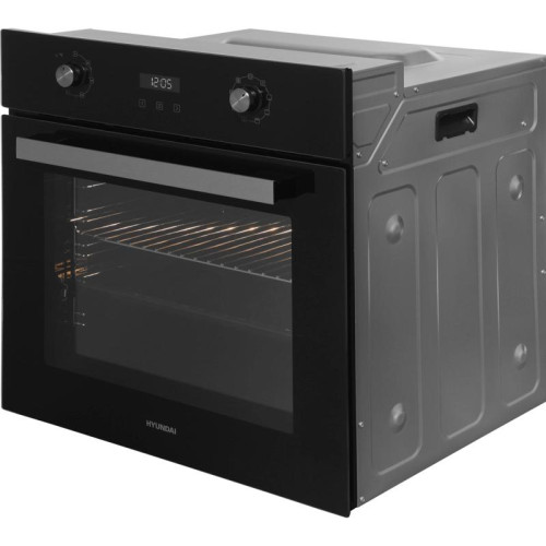 Духовой шкаф Электрический/ Духовой шкаф Электрический Hyundai HEO 66411 BG черный