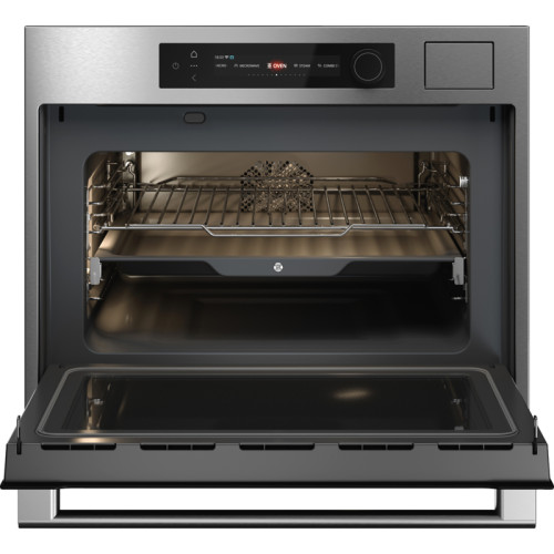 Встраиваемый духовой шкаф ASKO/ Арт. 744704 ; Встраиваемый духовой шкаф ASKO, компактный, 5-в-1, 45 см, объем 51 л, TFT дисплей с сенсорными кнопками и поворотным переключателем, 11 режимов приготовления, AirFry, технология парогенерации Geyser Steam, 6 р