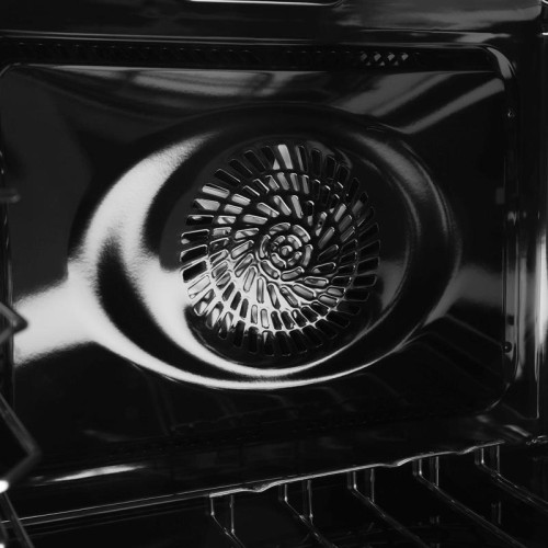 Духовой шкаф Электрический/ Духовой шкаф Электрический Hyundai HMEO 6780 BG черное стекло/серебристый