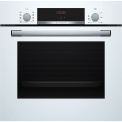 Встраиваемая электрическая духовка BOSCH/ Встраиваемая электрическая духовка BOSCH HBF534EW0Q 59.5x59.4x54.8 см, 66 л, гриль, конвекция, белый