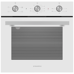 Шкаф духовой электрический MAUNFELD/ Шкаф духовой электрический MAUNFELD AEOC6040W Духовой шкаф, Тип: электрический 60 см, таймер, 3 режима, утапливаемые переключатели, гидролизная очистка, цвет белый