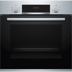Встраиваемая электрическая духовка BOSCH/ Встраиваемая электрическая духовка BOSCH HBF534ES0Q 59.5x59.4x54.8 см, 66 л, гриль, конвекция, нержавеющая сталь