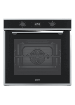 Духовой шкаф Franke FMA 97 P XS/ Better, Электрический духовой шкаф, 60 см, серия MARIS, 71л, 11 функций, утапливаемые ручки, дисплей, пиролиз, телескопические направляющие 2 уровня, черный