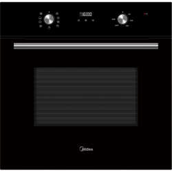 Духовой шкаф Midea/ MDK/Эл. независимый духовой шкаф, Multifunction, 8 режимов, электронный сенсорный программатор, цифровой LED дисплей белого цвета, утапливаемые переключатели, мультифункциональный таймер, каталитическая очистка задней стенки, 2 противн