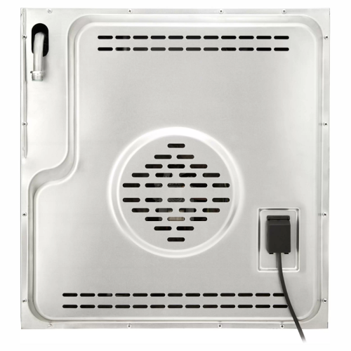 Газовый духовой шкаф EVELUX, объем 67 л, поворотные переключатели, таймер, автоматическое отключение, конвекция, 4 режима, традиционная очистка, 2 стекла в дверце, цвет черный