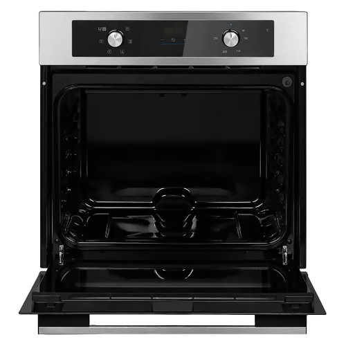 Встраиваемый духовой шкаф Midea/ MDK/Встраиваемый духовой шкаф Midea, объем 60 л, сенсорный программатор, цифровой LED дисплей, 6 режимов, утапливаемые переключатели, цвет нержавеющая сталь