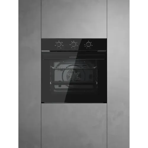 Духовой шкаф Kuppersberg/ Духовой шкаф Kuppersberg, High-Tech, 78 л, поворотное управление, таймер, 6 режимов, макс. температура 310 градусов, энергоэффективность А, цвет черный, цвет фурнитуры черный