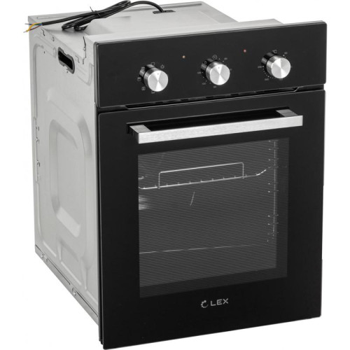 Духовой шкаф Электрический/ Духовой шкаф Электрический Lex EDM 4570 BL стекло черное